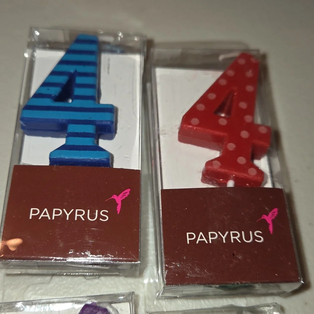 PAPYRUS New #4 Celebration Candles